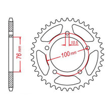 MTX 92671 Steel Rear Sprocket #525