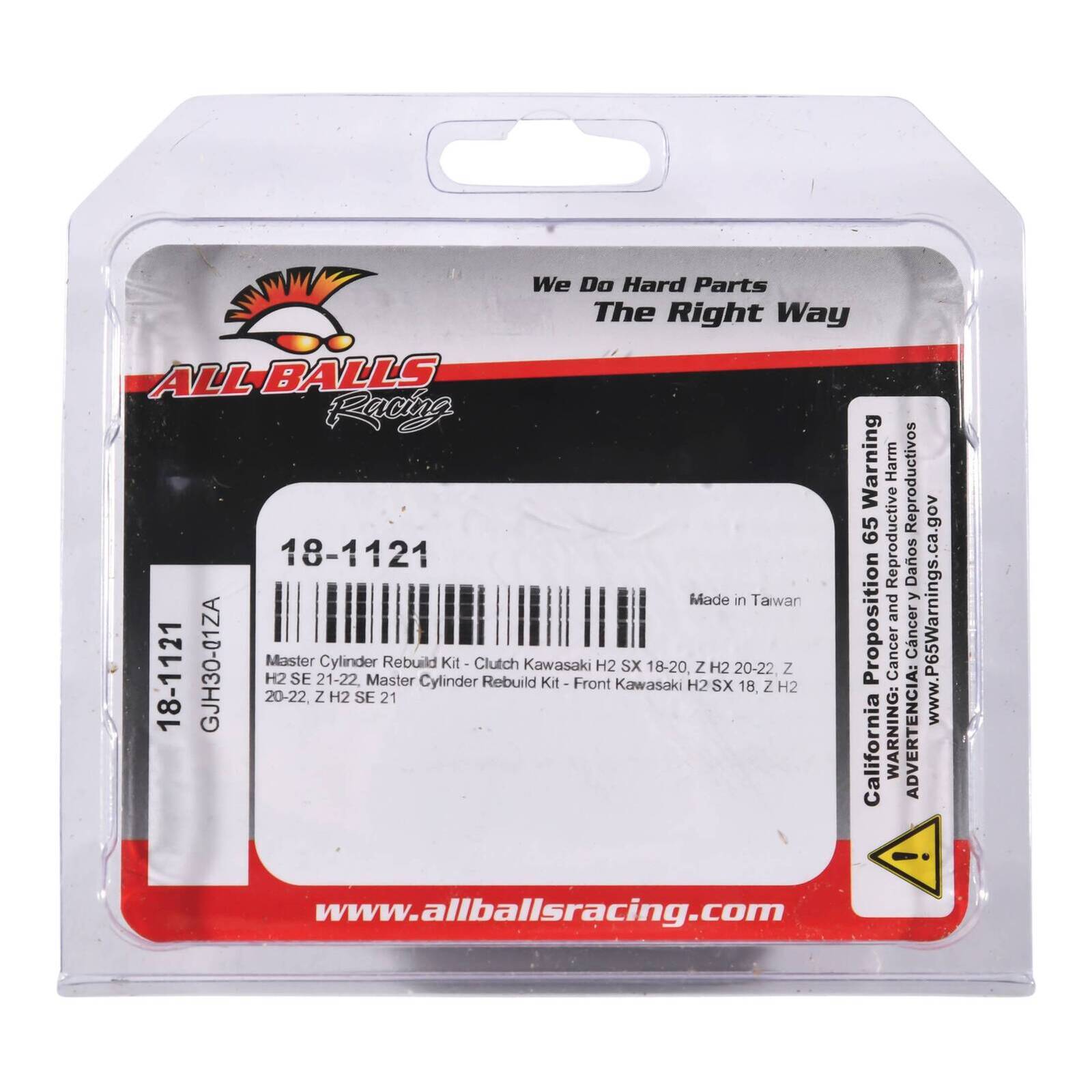 Master Cylinder Rebuild Kit Front 18-1121