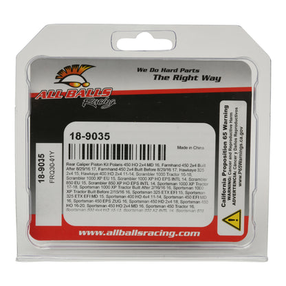 Rear Brake Caliper Piston Kit - Polaris