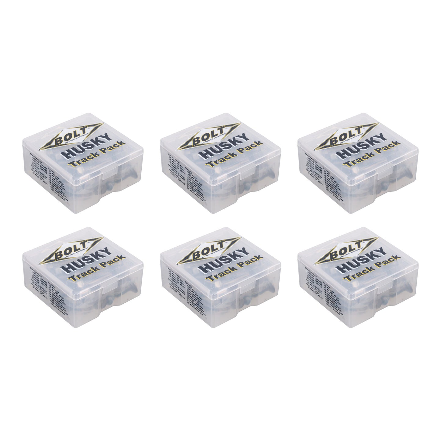 Bolt Husky Track Pack - 6 Kits in POP Display