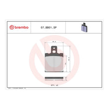 Brembo Prime Brake Pad Sinter Rear 07BB01SP