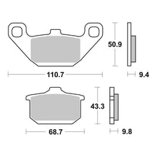 Brembo Prime Brake Pad Sinter Front 07KA08SA