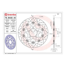 Brembo Prime Brake Disc Serie Oro Front 78B40840