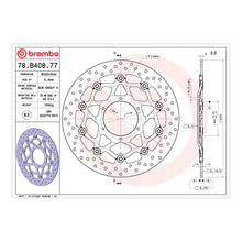 Brembo Prime Brake Disc Serie Oro Front 78B40877
