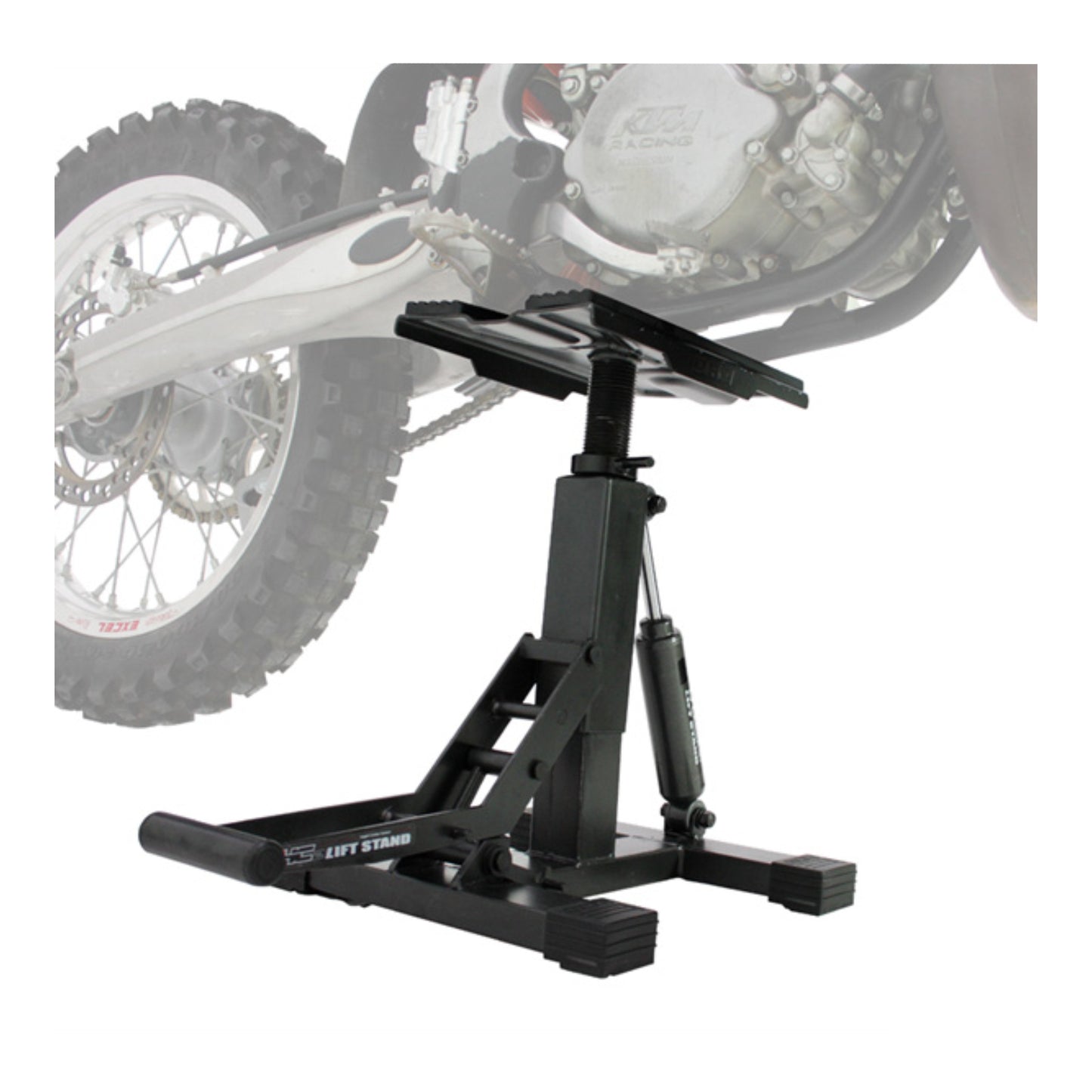 DRC HC2 Twin Arm Lift Stand with Damper - Black / Red