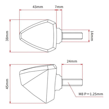 DRC 601 LED Flasher 12V - Orange (2 Pack)