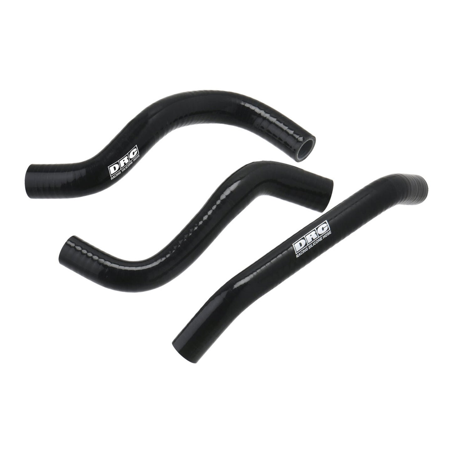 DRC Radiator Hose Kit - Husqvarna FC250 / FC350 / FX350 ('23-) - Black