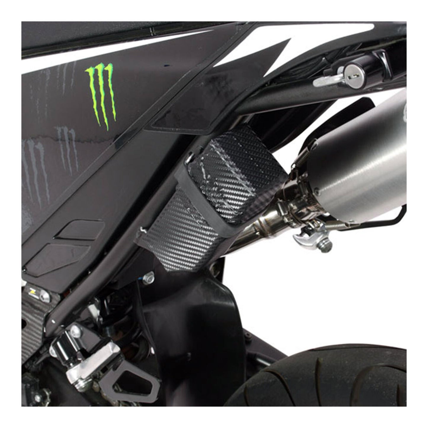 DRC Carbon Look Decal 30 x 45cm (2 Sheets)