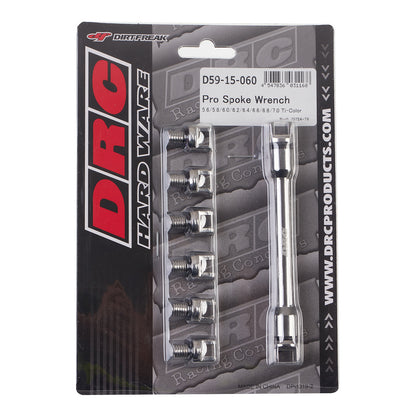 DRC Pro Spoke Wrench 5.6–7.0mm - Titanium