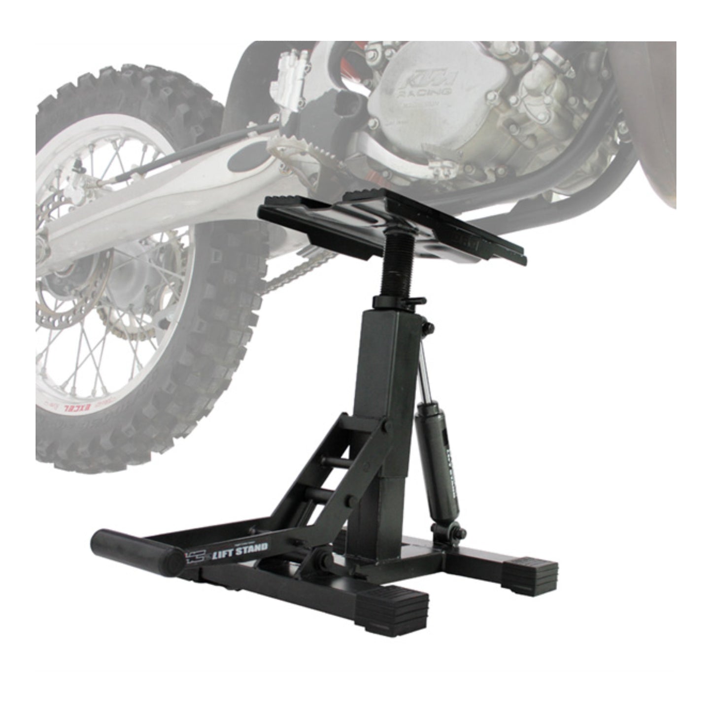 DRC HC2 Twin Arm Lift Stand with Damper - Black / Red