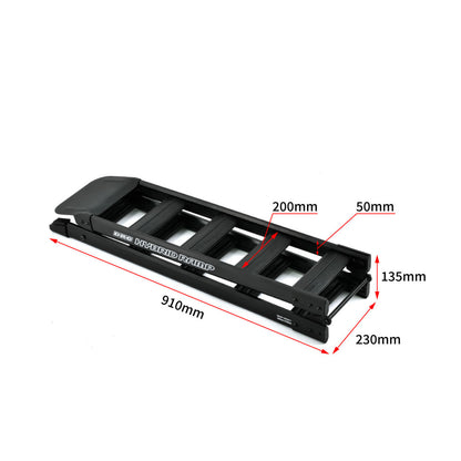 DRC Hybrid Folding Ramp 180cm - Black
