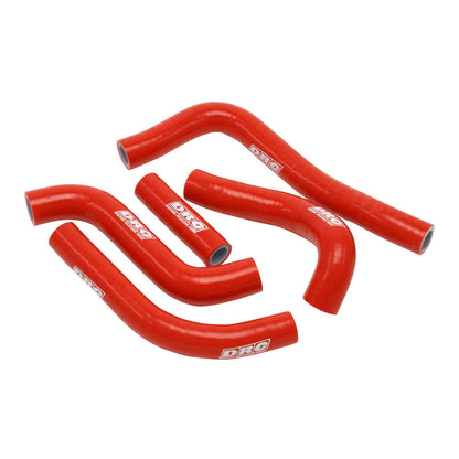 DRC Radiator Hose Kit - GasGas MC250 ('22-) - Red
