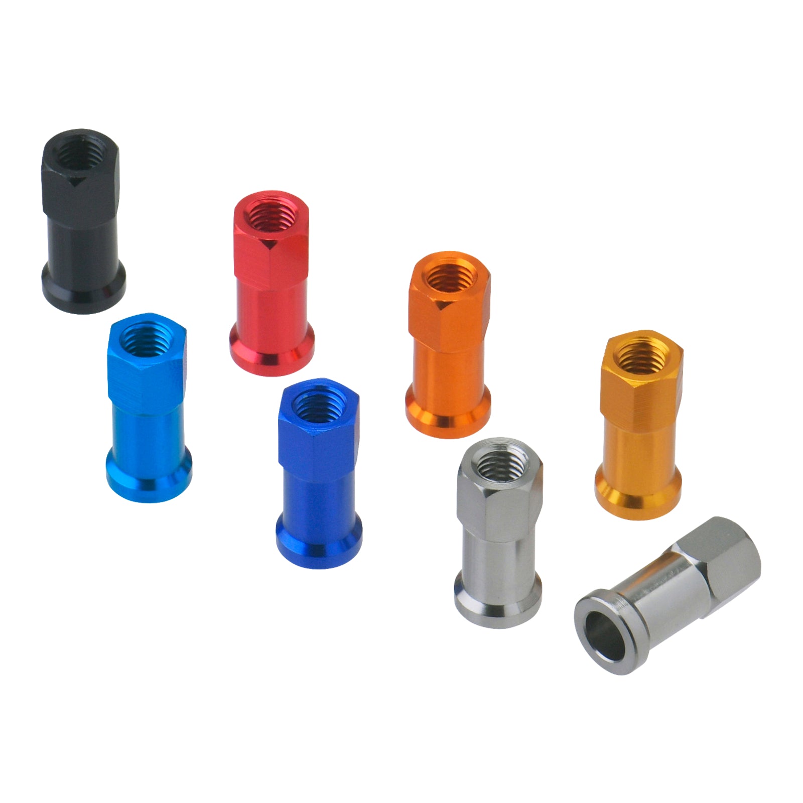 DRC Rim Lock Nuts (2 Pack) - Black