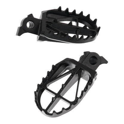 Zeta Wide Chromoly Ultra-Wide Foot Pegs - Yamaha YZ125 / YZ250 ('99-) / YZ250F /
