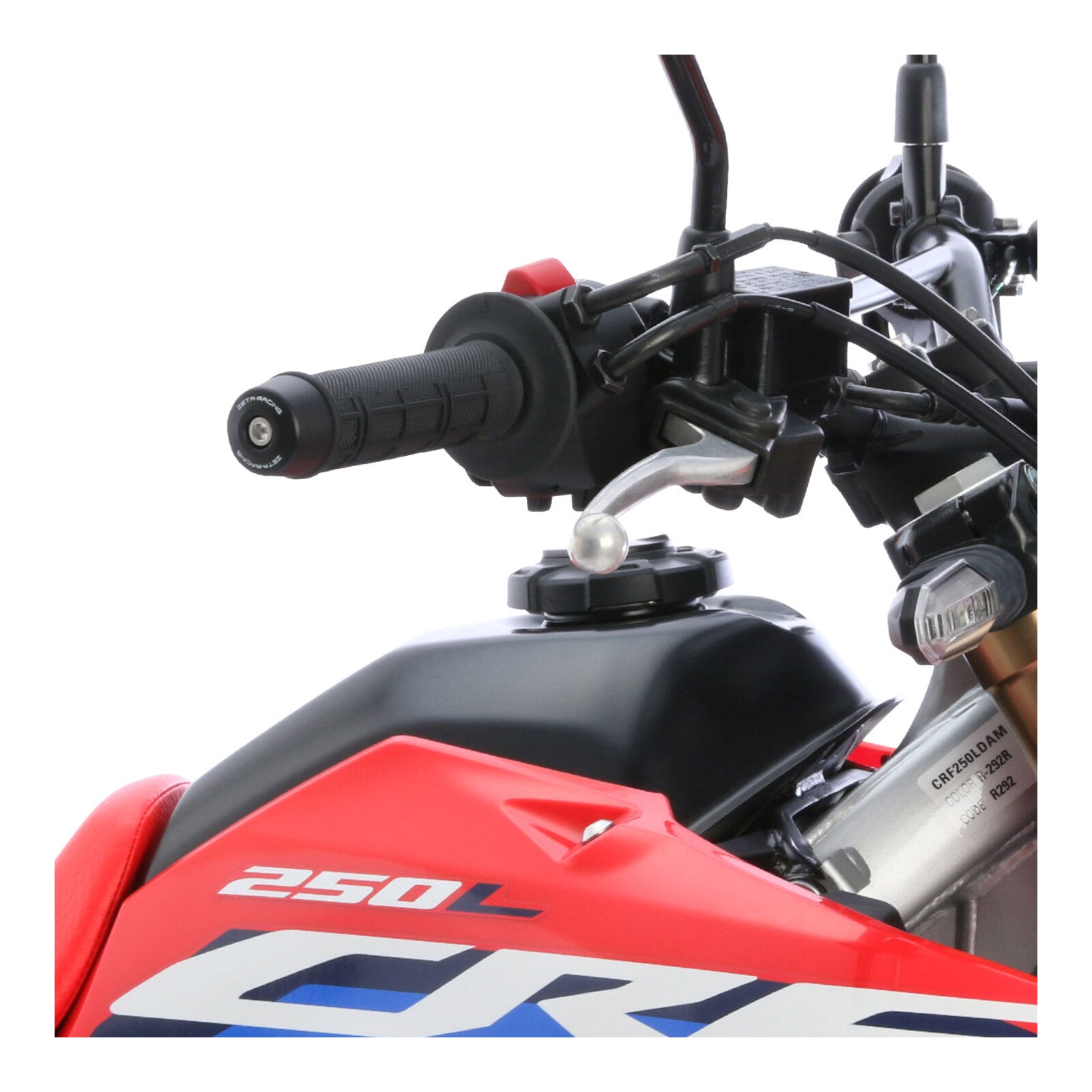 Zeta Bar End Sliders (2 Pack) - Black