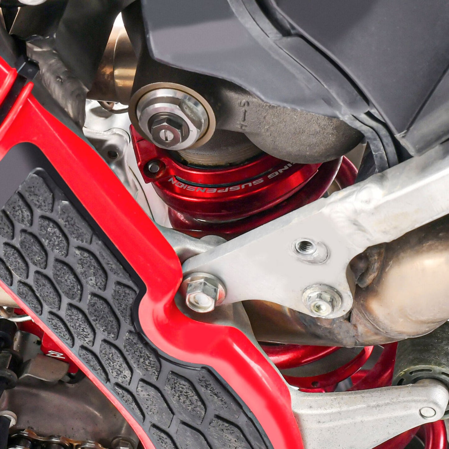 Zeta Rear Shock Preload Adjuster - KYB 50 - Blue