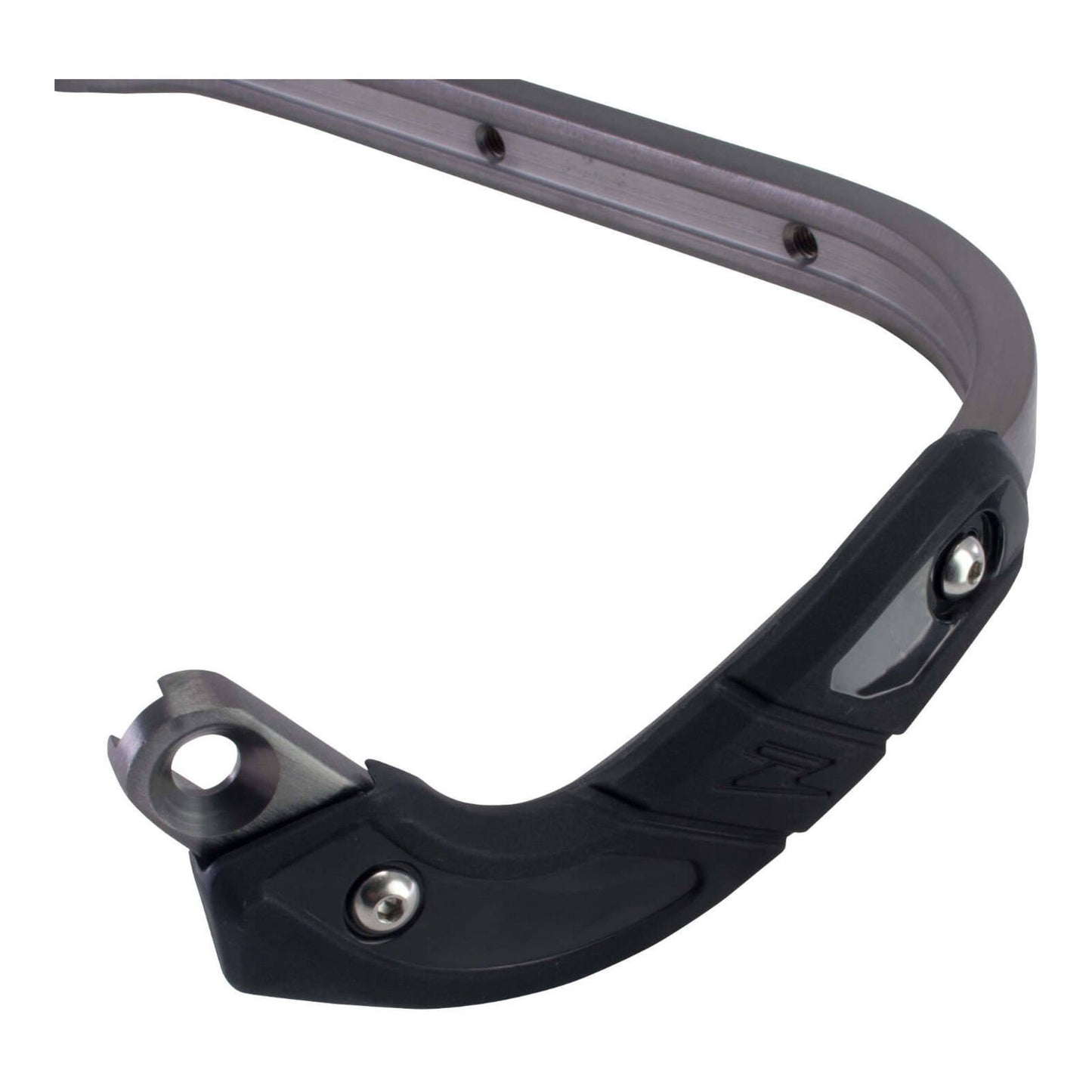 Zeta Pro Armour Handguards Bent - Titanium