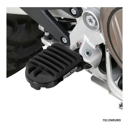 Zeta Adventure Foot Pegs - KTM - Black