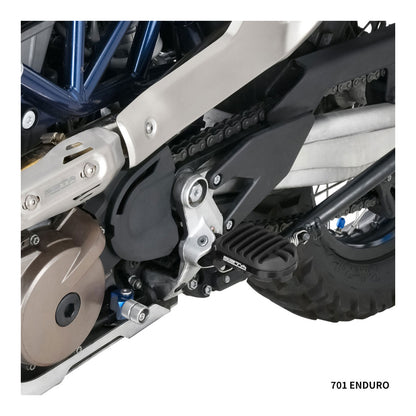 Zeta Adventure Foot Pegs - KTM - Black