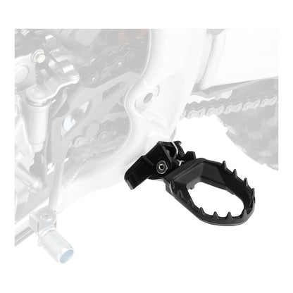 Zeta Max Foot Pegs - Honda CRF250R - Black
