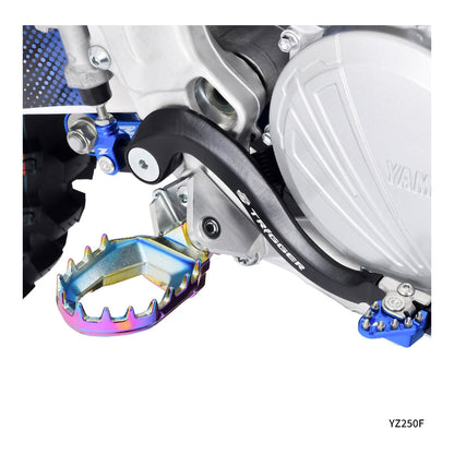 Zeta Max Foot Pegs - Yamaha YZ - Oil Slick
