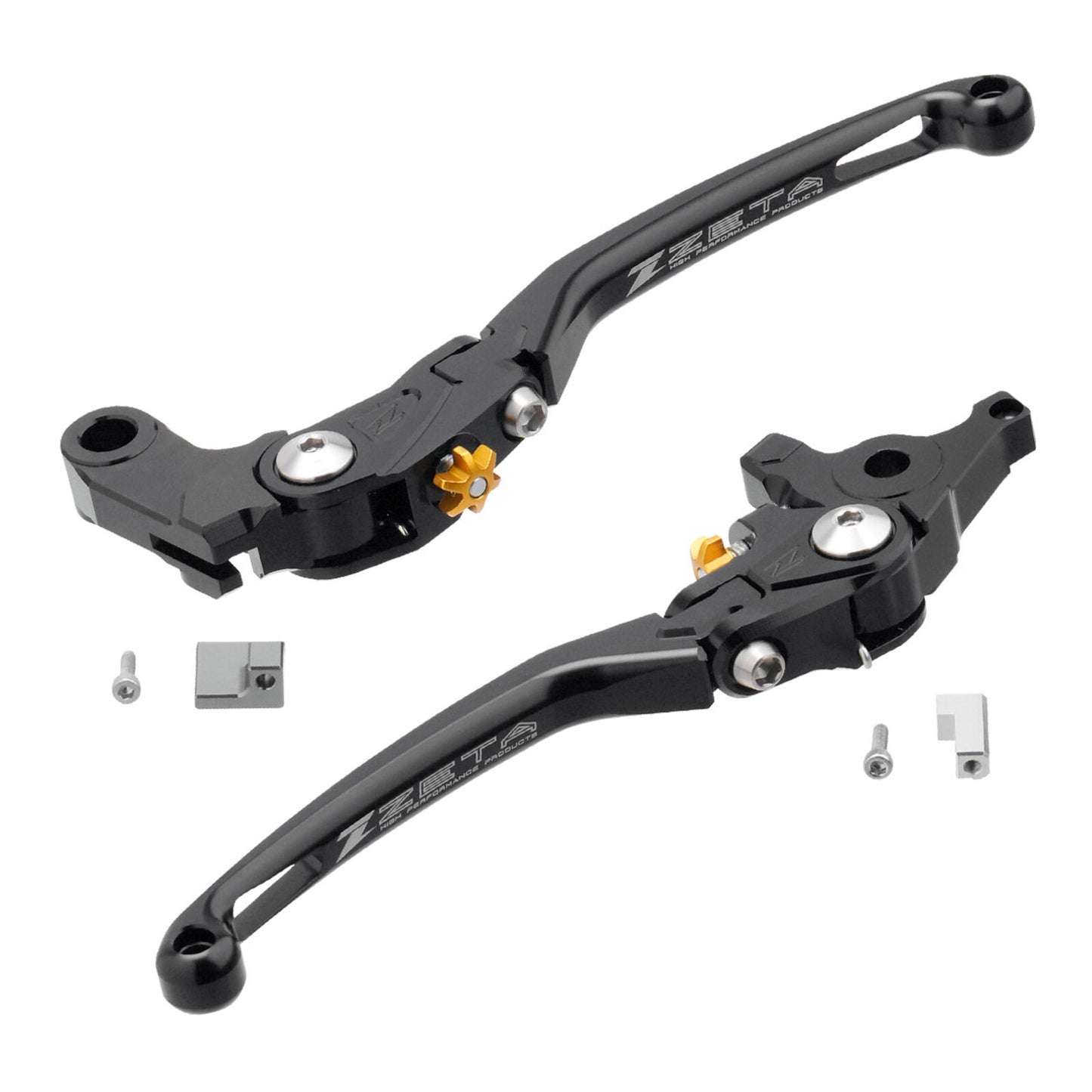 Zeta Pilot Lever Set- Yamaha MT-09/MT-07 '14- - Black