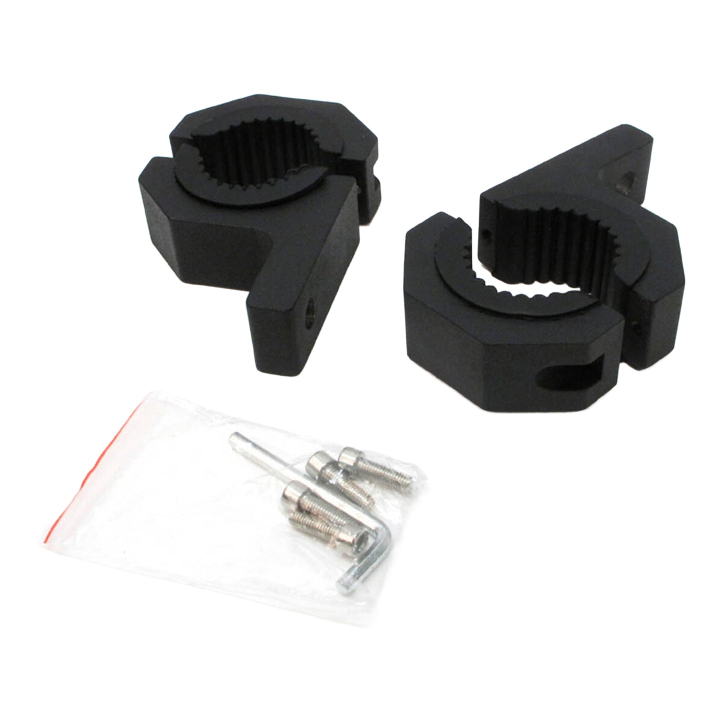 Whites LED Light Bar Brackets 35mm Pair