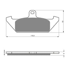 GOLDfren Brake Pads GF101 - S3