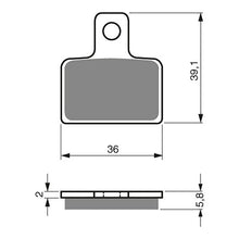 GOLDfren Brake Pads GF173 - K5