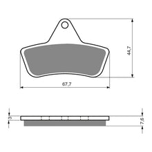 GOLDfren Brake Pads Off-Road Racing GF232 - K5 ( PR258 )