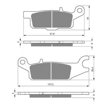 GOLDfren Brake Pads Off-Road Racing GF252 - K5 ( PR385 )