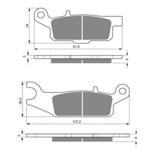 GOLDfren Brake Pads Off-Road Racing GF253 - K5 ( PR386 )