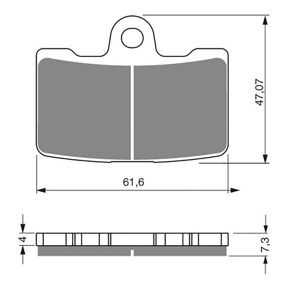 GOLDfren Brake Pads Sintered Sports GF269 - S3 ( PH395 )