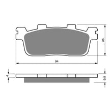 GOLDfren Brake Pads Sintered Sports GF355 - S3 ( P441 )