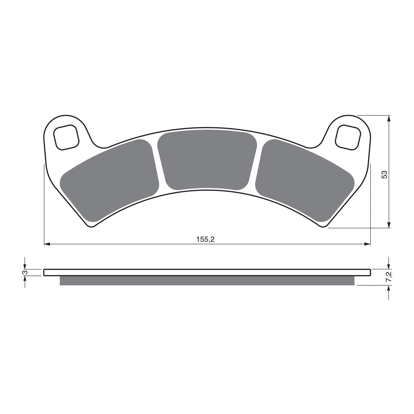 GOLDfren Brake Pads Off-Road Racing GF391 - K5