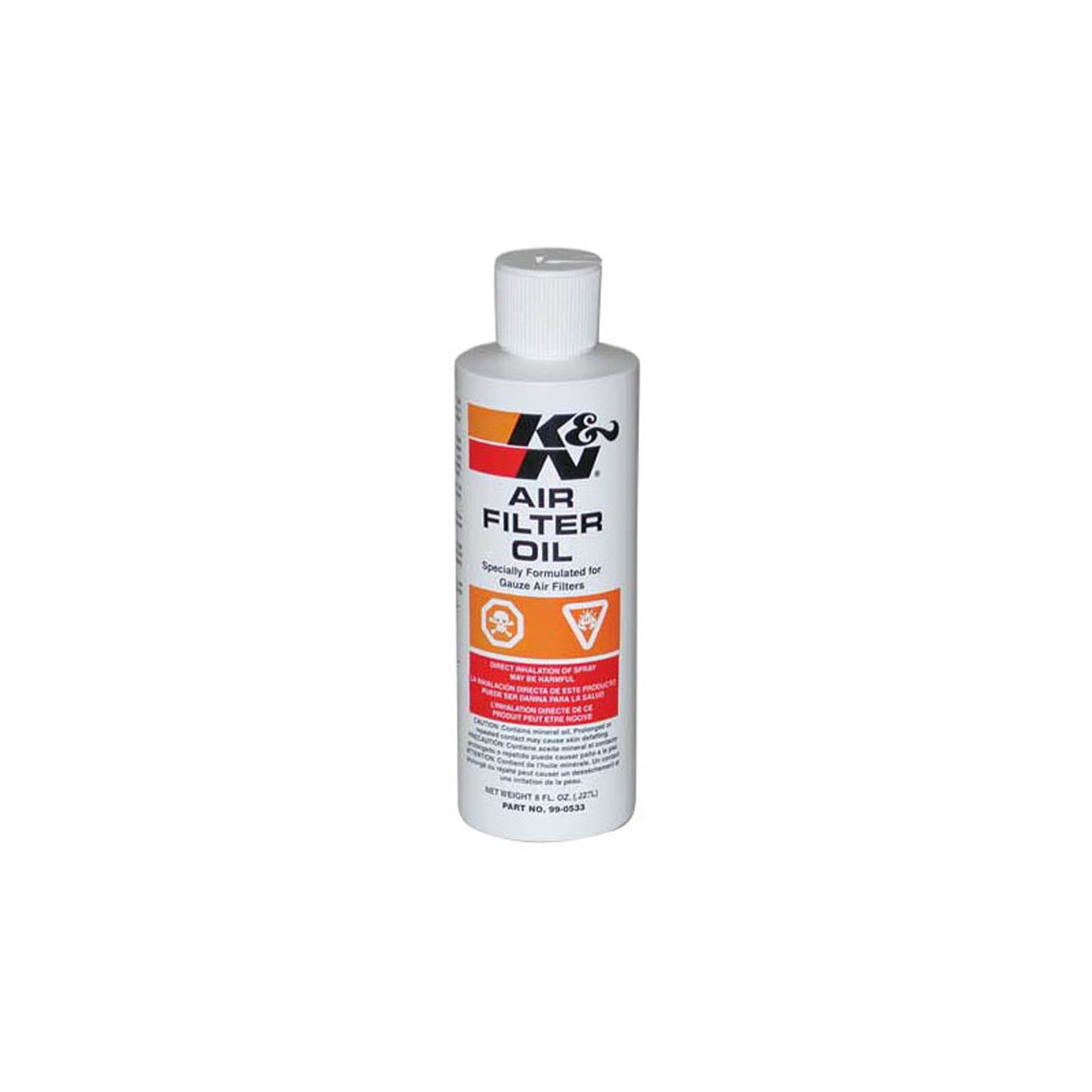 K&N Filter Oil – 8oz Squeeze Bottle K99-0533