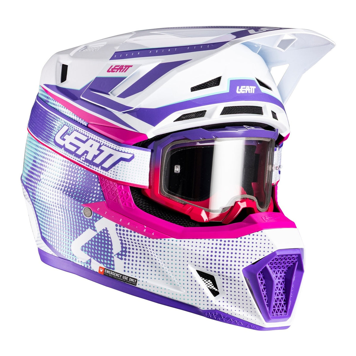 Leatt 7.5 Helmet Kit - Purple