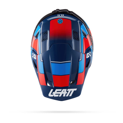 Leatt 8.5 Helmet Kit - Blue / Red