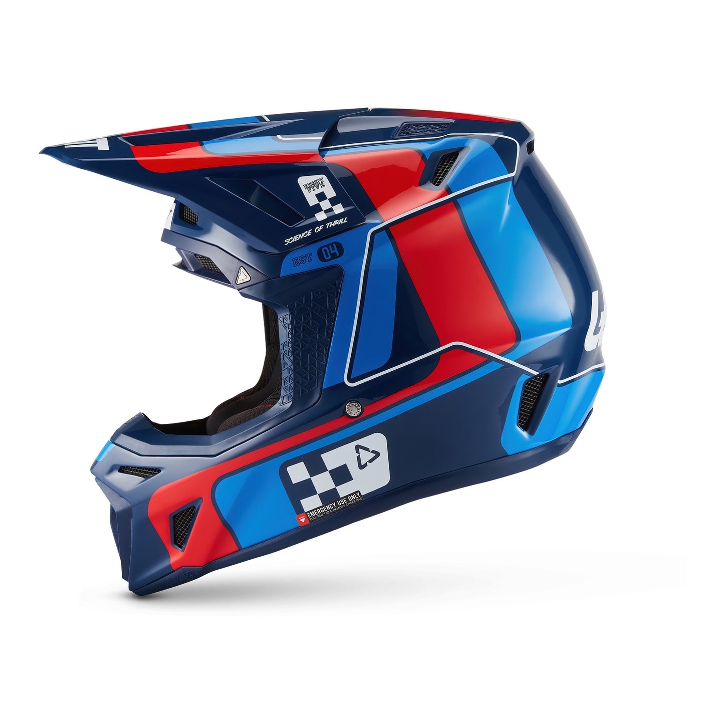 Leatt 8.5 Helmet Kit - Blue / Red