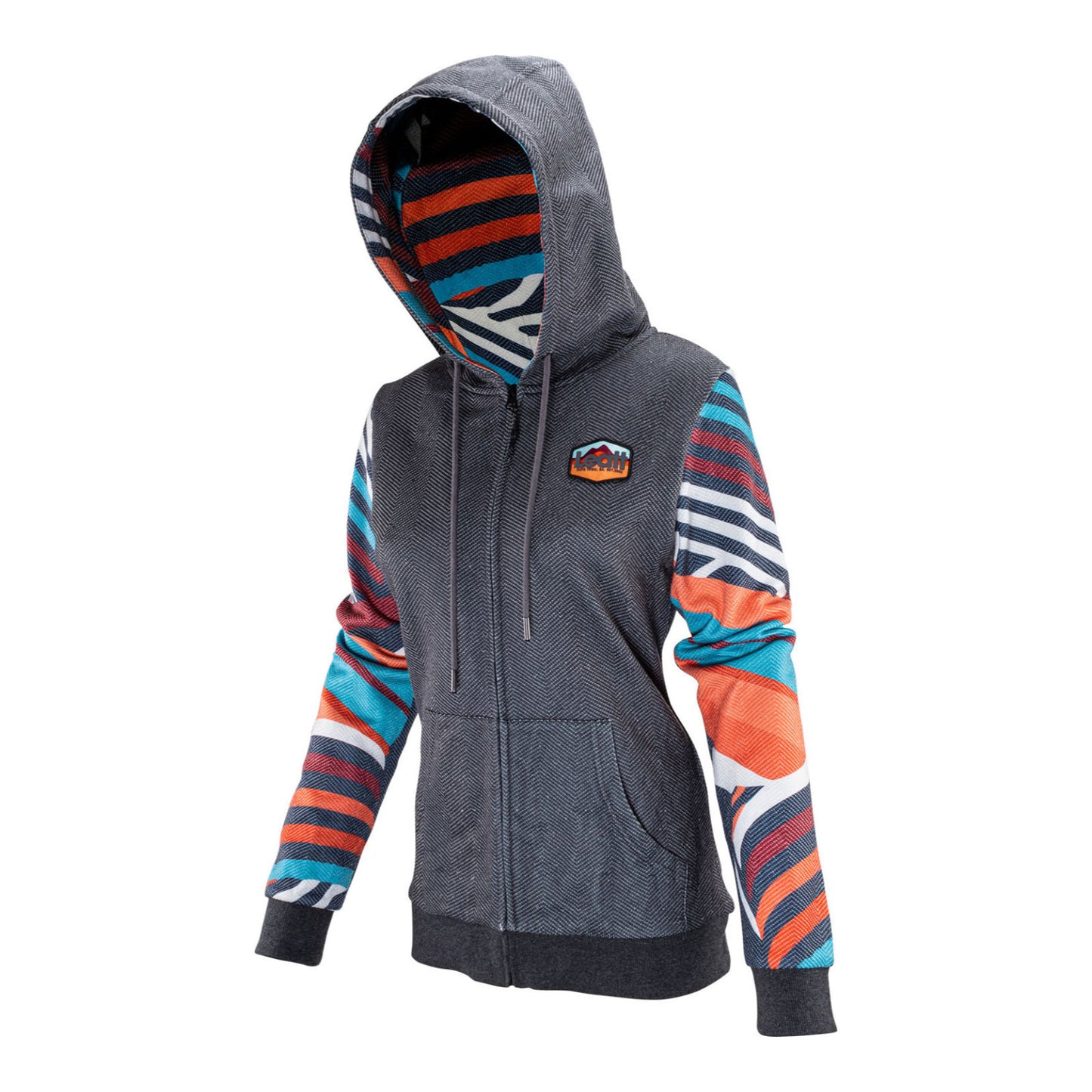 Leatt Premium Zip Hoodie - Stripes