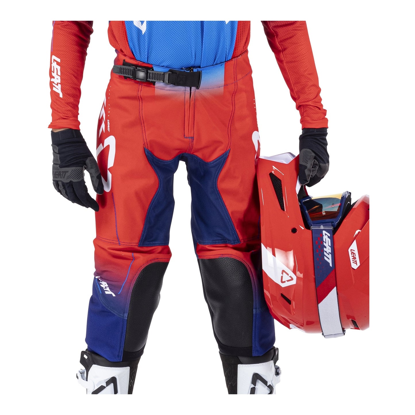 Leatt 4.5 Junior Pant - Royal Blue / Red