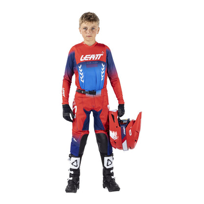 Leatt 4.5 Junior Pant - Royal Blue / Red