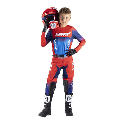 Leatt 4.5 Junior Pant - Royal Blue / Red