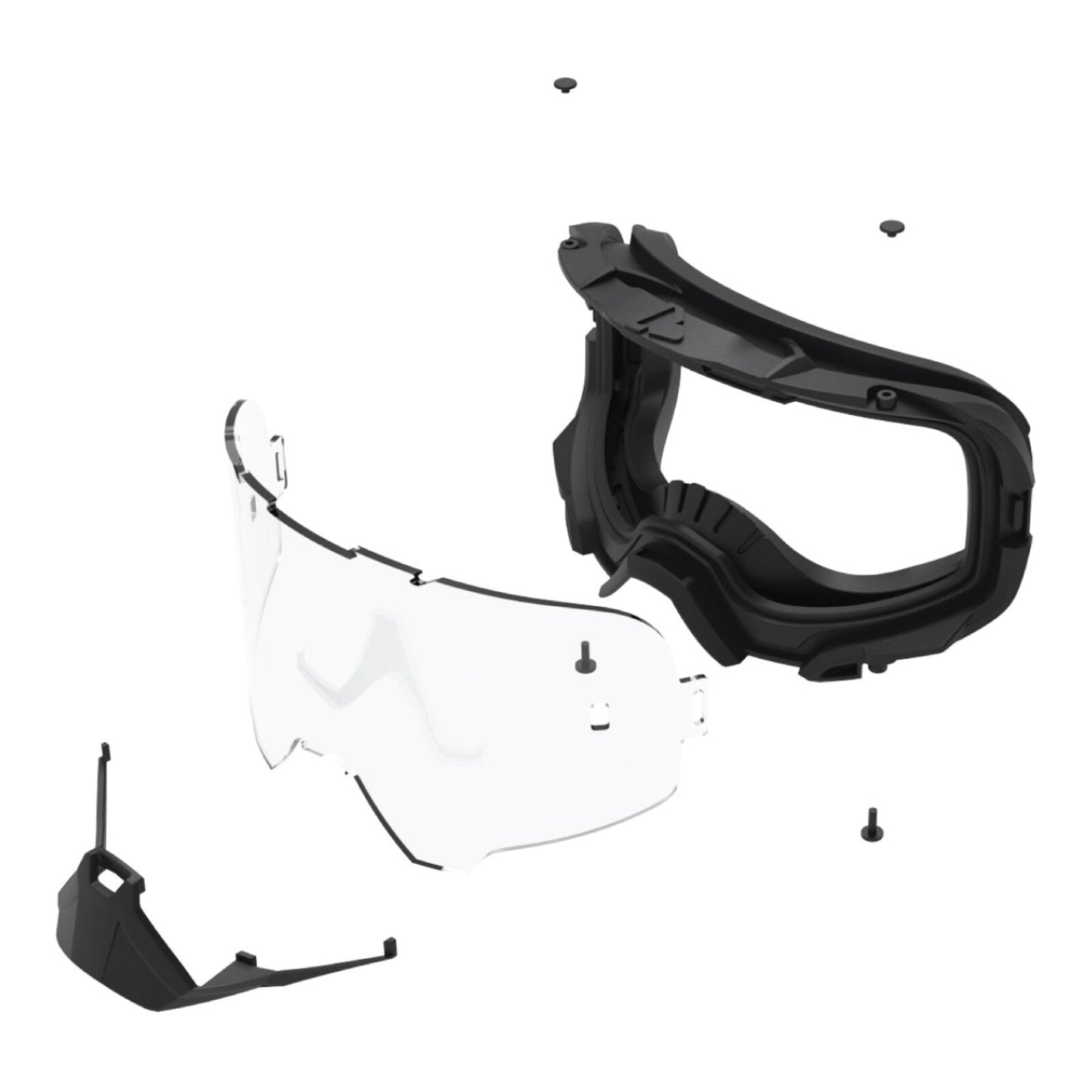 Leatt 6.5 Velocity Goggle Cryztal - White / Rose 32%