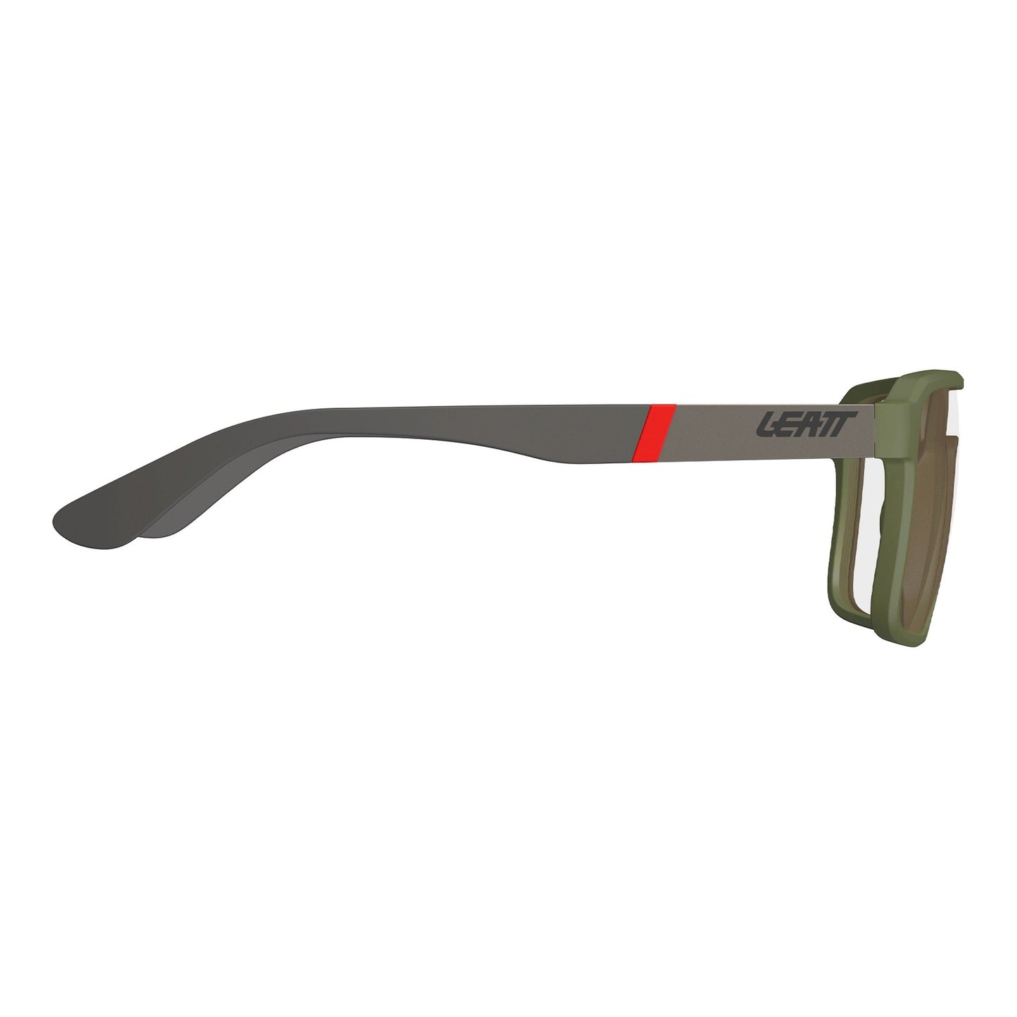 Leatt TheViz Sunglasses Pyrenees - Satin Green Polarized Silver 20 VLT