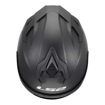 LS2 FF817 Challenger II Solid Helmet - Matte Black