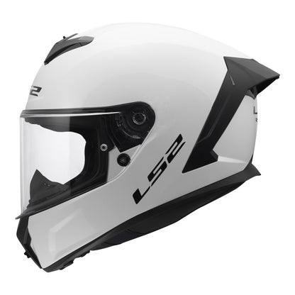 LS2 FF820 Rapid III Solid Helmet - Gloss White