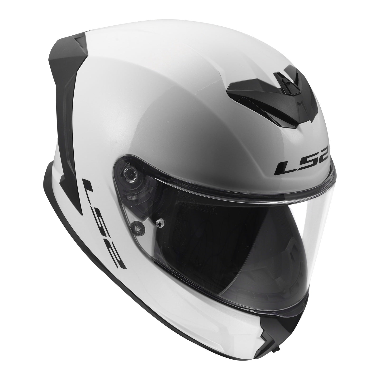 LS2 FF820 Rapid III Solid Helmet - Gloss White