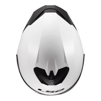 LS2 FF820 Rapid III Solid Helmet - Gloss White