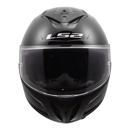 LS2 FF820 Rapid III Solid Helmet - Gloss Black